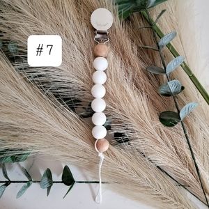 TAYLOR MAE® Non-Toxic BPA Free Pacifier Clips Tethers Holder Baby Teethers